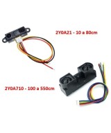 Sensor de distancia infrarrojo con cable GP2Y0A21YK0F 2Y0A21 / 2Y0A710