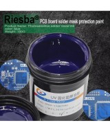 Tinta UV para placa PCB color azul (mascara para soldar)