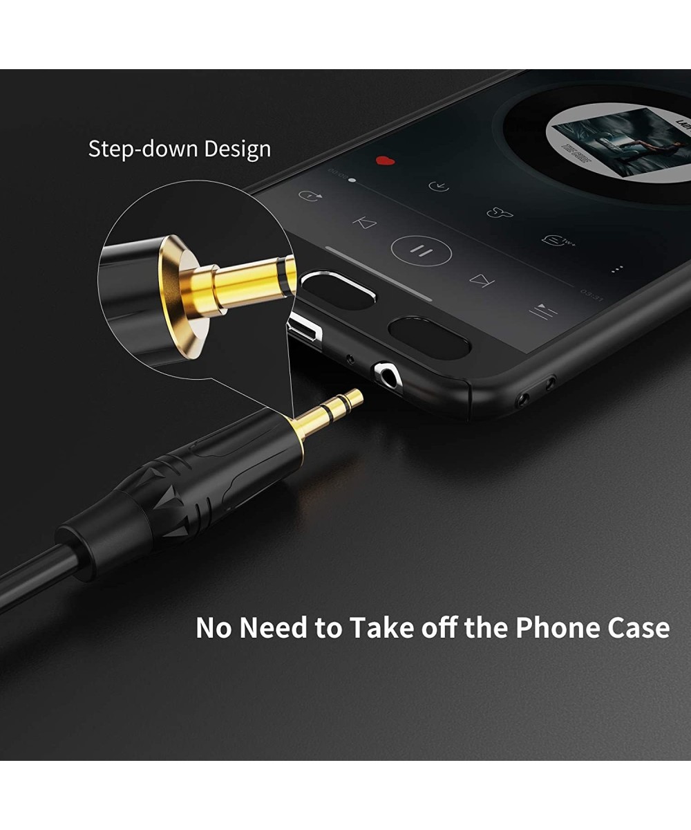 Cable XLR macho a 3.5mm macho 1.5m