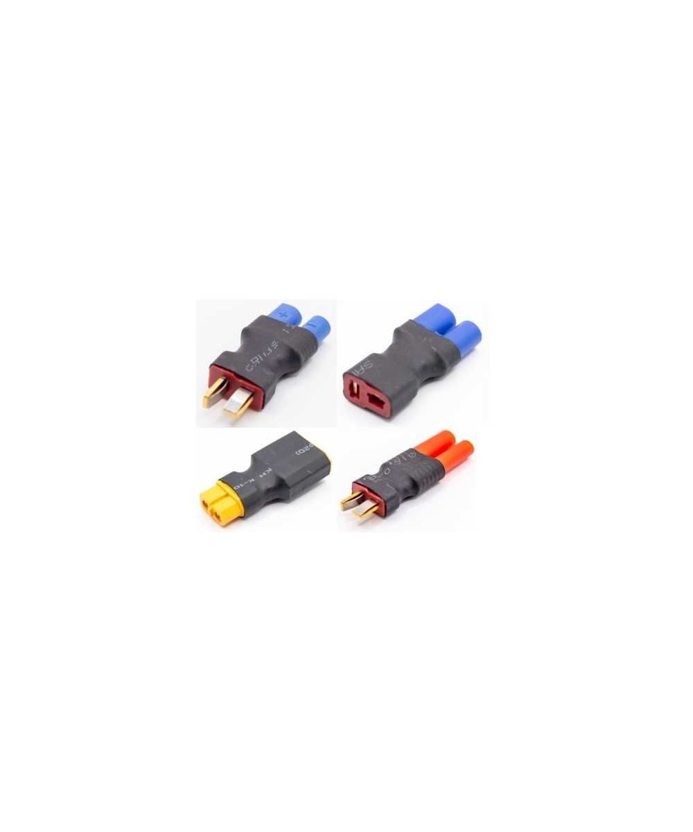 Adaptadores para Bateria Tipo T y XT-60 a XT-90, HXT4 y EC3