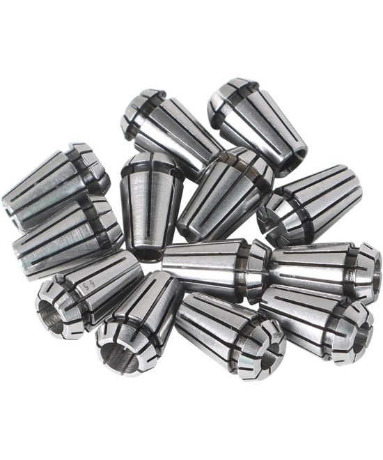 Set de sujetadores y extension de brocas para CNC 13 piezas ER11 1-7mm