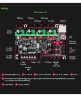 Tarjeta Madre Makerbase MKS Robin E3D V1.1 para impresora 3D
