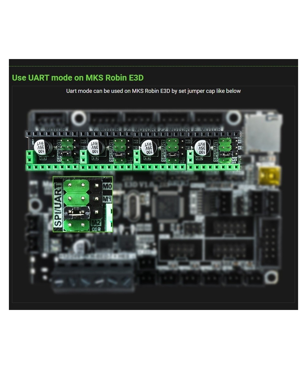 Tarjeta Madre Makerbase MKS Robin E3D V1.1 para impresora 3D