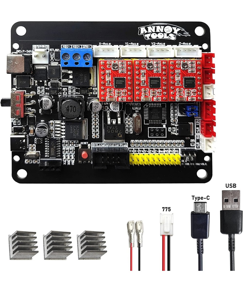 Tarjeta Madre ANNOY TOOLS GRBL V1.1 para CNC GRBL (DIY)