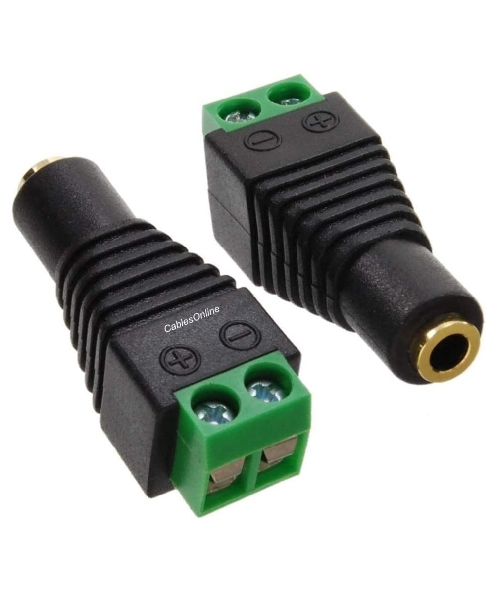 Conector de Audio 3.5mm a Terminal con 2 Tornillos