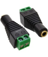 Conector de Audio 3.5mm a Terminal con 2 Tornillos