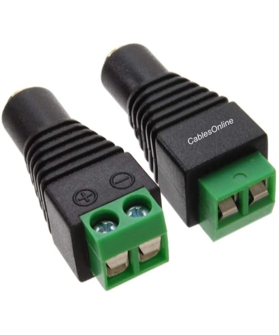 Conector de Audio 3.5mm a Terminal con 2 Tornillos