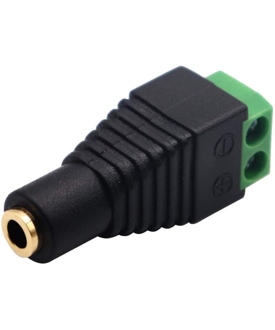Conector de Audio 3.5mm a Terminal con 2 Tornillos