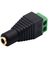 Conector de Audio 3.5mm a Terminal con 2 Tornillos