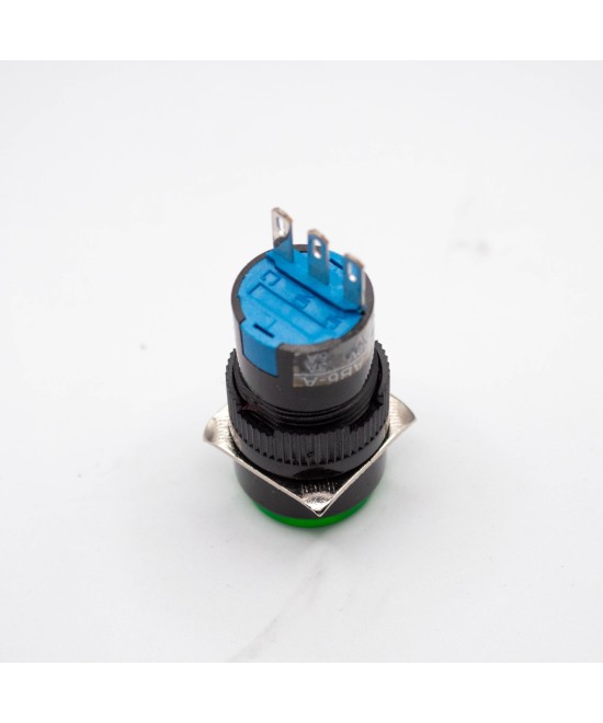 Interruptor Push Button P16 NC/NO 16mm 3 Pines
