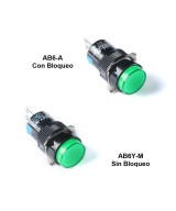 Interruptor Push Button P16 NC/NO 16mm 3 Pines