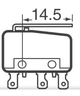 Micro interruptor de fin de carrera SS-5GL