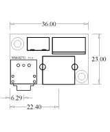 Modulo convertidor de audio 3.5mm a RCA
