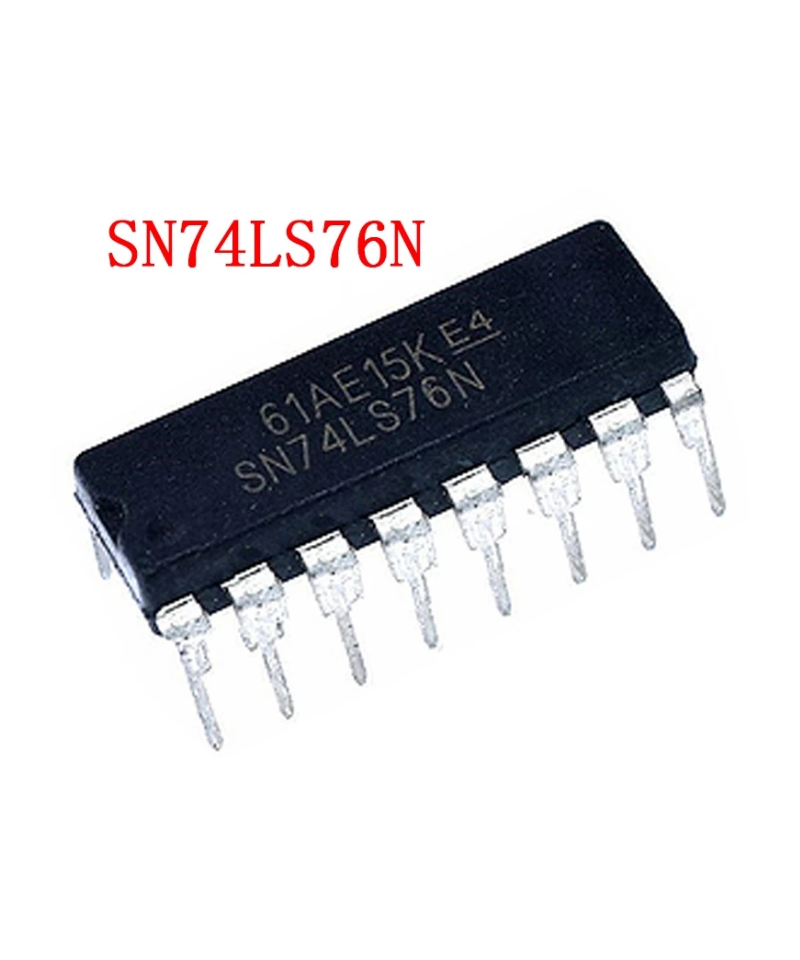 Circuito integrado Flip Flop SN74LS76N