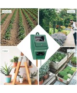 Medidor de PH/Humedad/Luz de Suelo 3 en 1