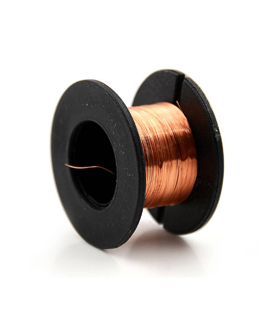 Alambre de cobre esmaltado 0.1mm 15m