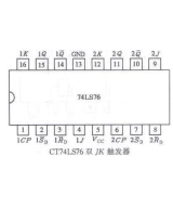 Circuito integrado Flip Flop SN74LS76N