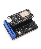 Tarjeta de Desarrollo IOT WIFI NodeMcu V2 ESP8266 SoM ESP-12E con Shield de Motores L293D