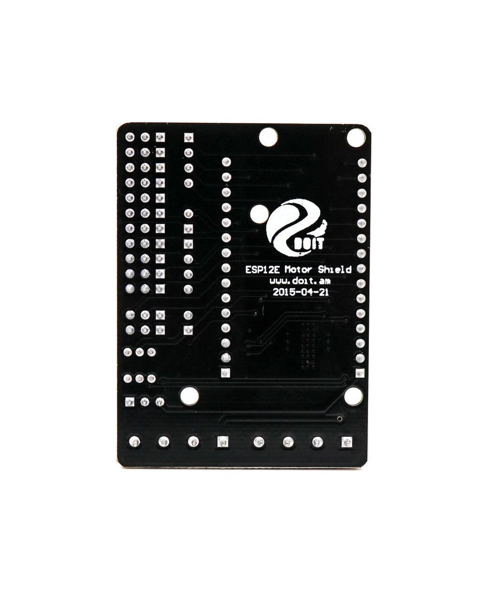 Tarjeta de Desarrollo IOT WIFI NodeMcu V2 ESP8266 SoM ESP-12E con Shield de Motores L293D