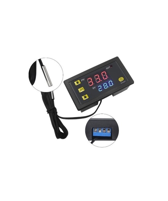 Termostatos Digitales para Control de Temperatura 12V/24V