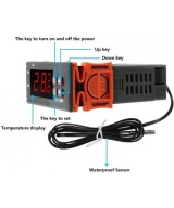 Termostatos Digitales para Control de Temperatura 110/220V