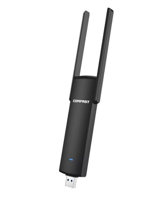 Antena USB 3.0 inalambrica COMFAST CF-926AC V2 1200Mbps 2.4GHz / 5.8GHz dual band