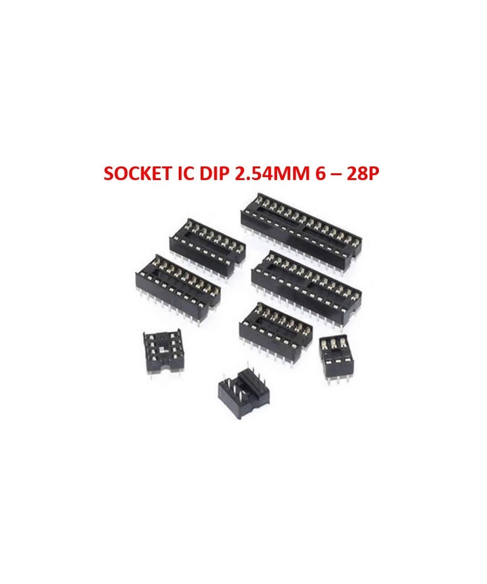 Base para circuito integrado DIP 2.54mm