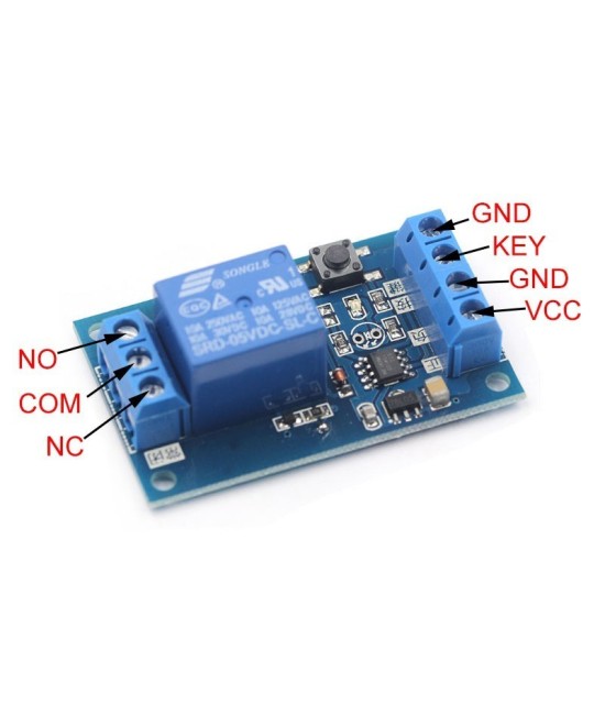 Modulo Rele 12V 10A 1- 4 Canales