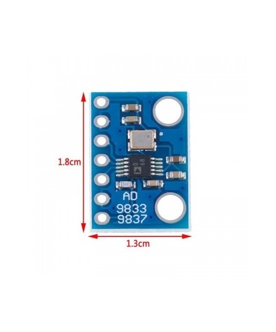 Modulo Generador de Señales AD9833 DDS de Onda Cuadrada/Triangular/Sinusoidal