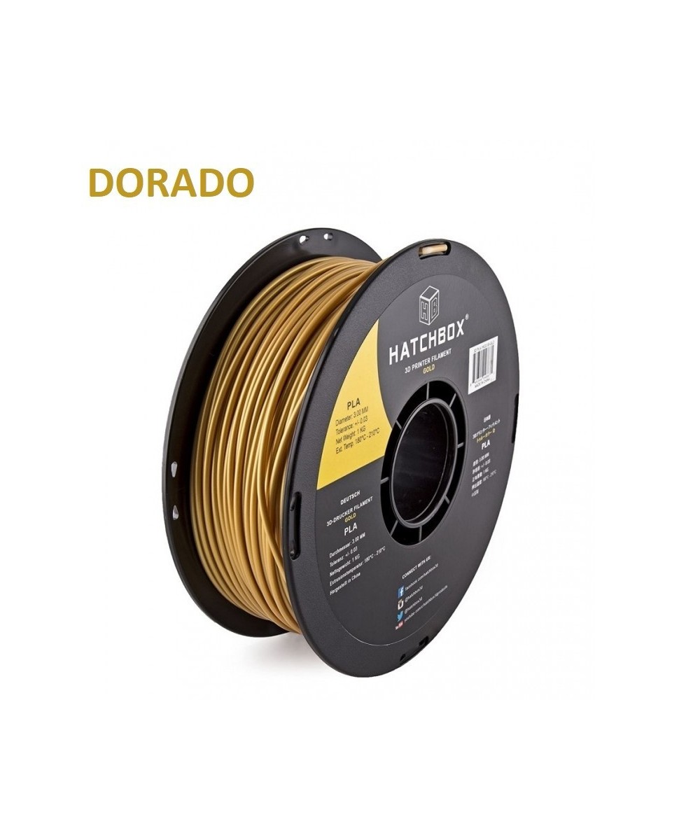 Filamento PLA Hatchbox 1.75mm 2.2 lb