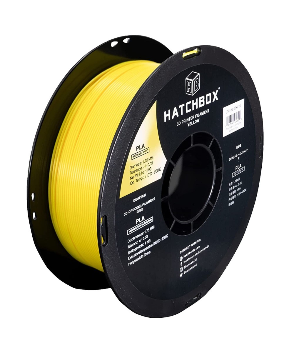 Filamento PLA Hatchbox 1.75mm 2.2 lb