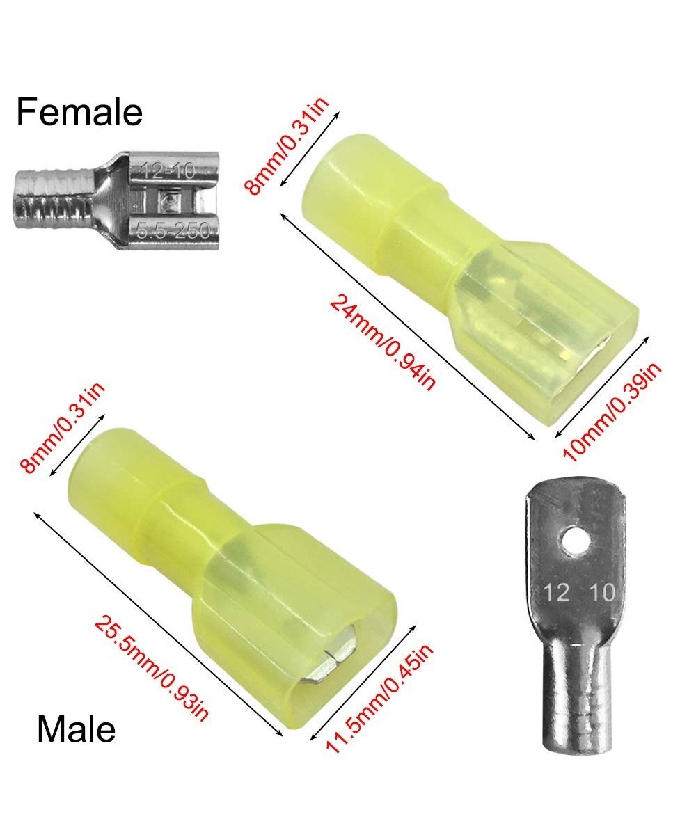 Terminal de Empalme Rapido para Cable Hembra-Macho (3 Pares)