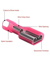 Terminal de Empalme Rapido para Cable Hembra-Macho (3 Pares)