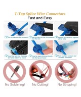 Conector con Terminal de Crimpado para Cable (2 Pares)