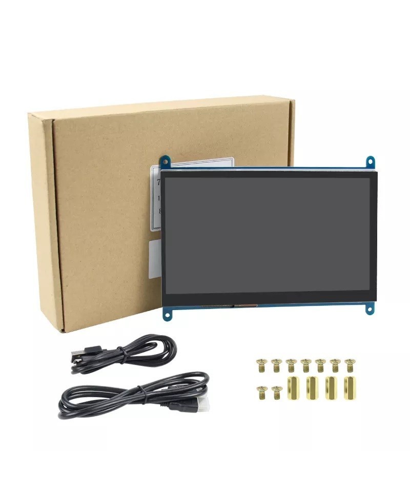 Pantalla táctil LCD de 7 pulgadas HDMI para Raspberry PI