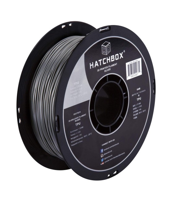 Filamento TPU Hatchbox 1.75mm 2.2 lb