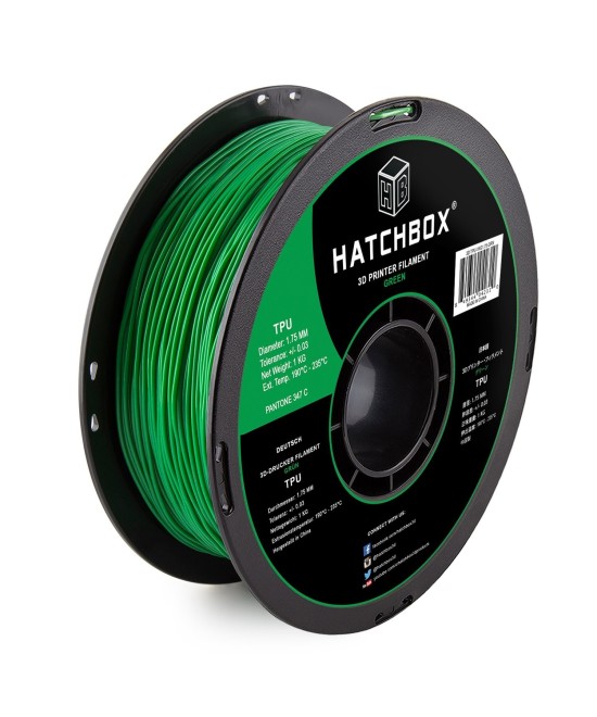 Filamento TPU Hatchbox 1.75mm 2.2 lb