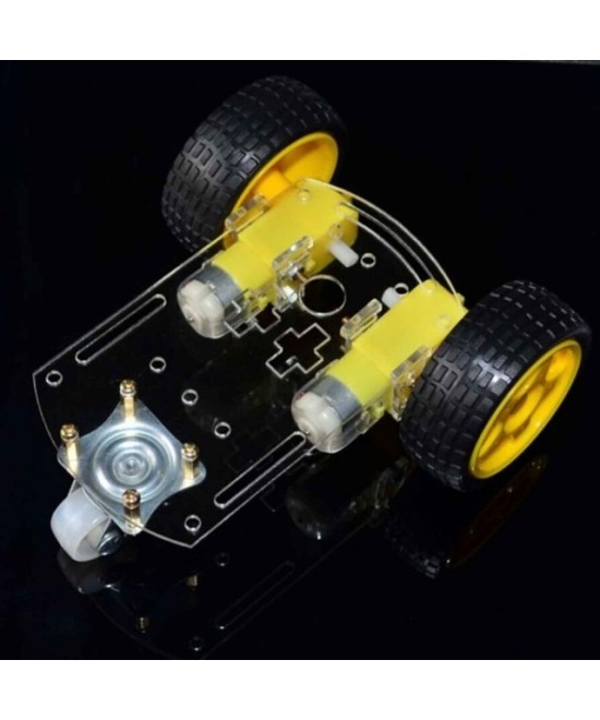 Carrito Robot Chasis de 3 Ruedas Pequeño (Estructura)