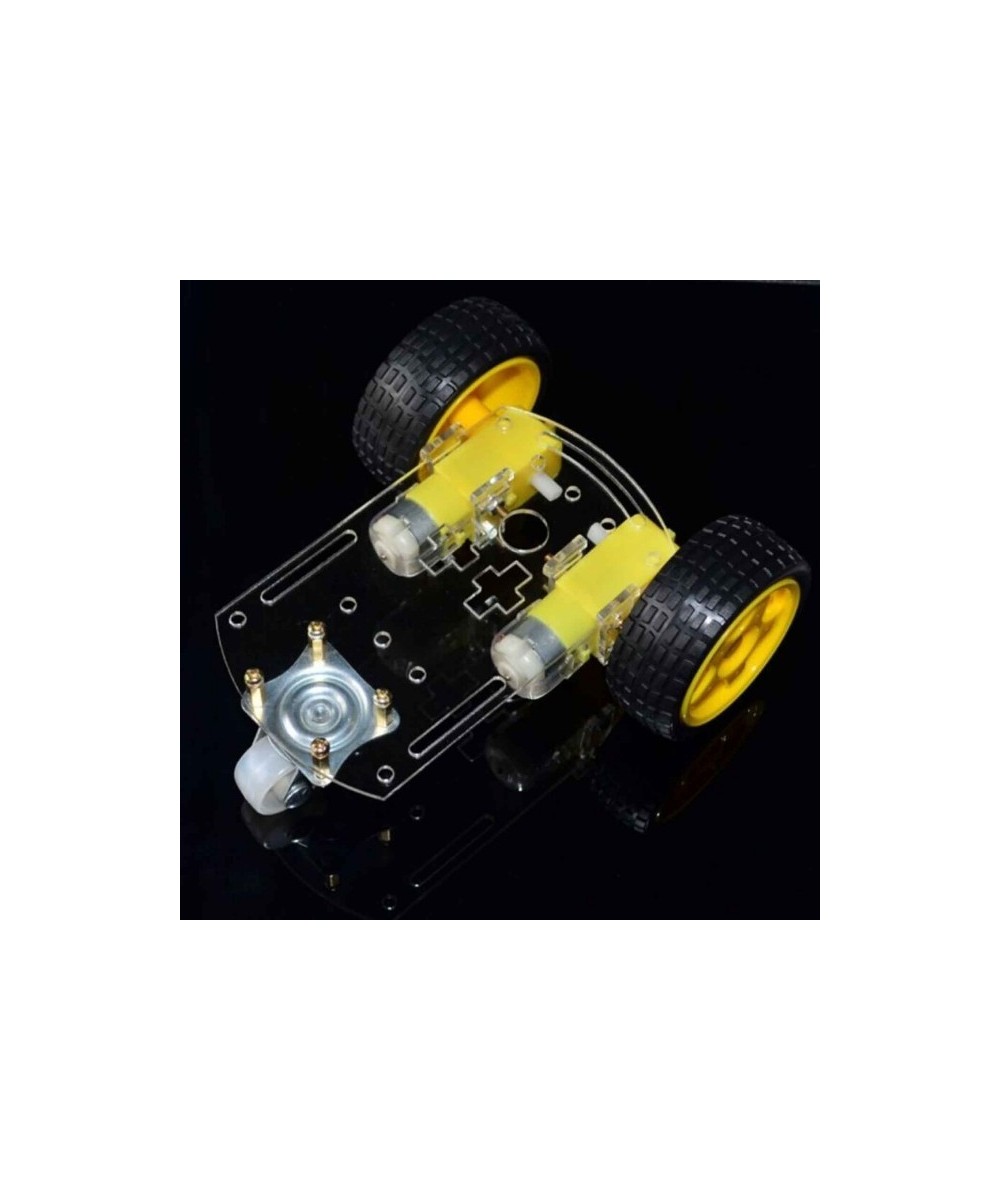 Carrito Robot Chasis de 3 Ruedas Pequeño (Estructura)