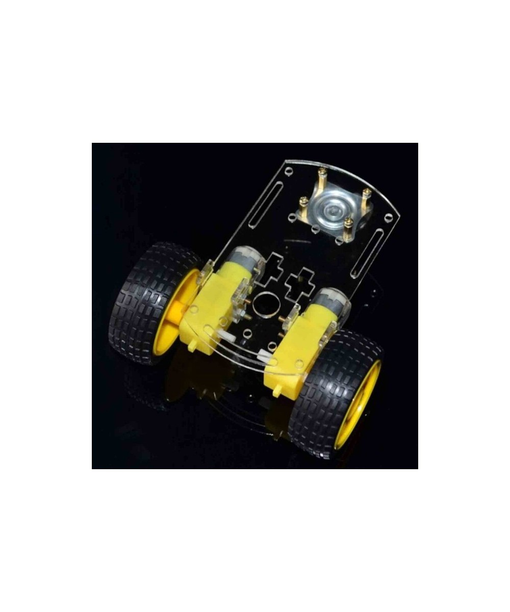 Carrito Robot Chasis de 3 Ruedas Pequeño (Estructura)