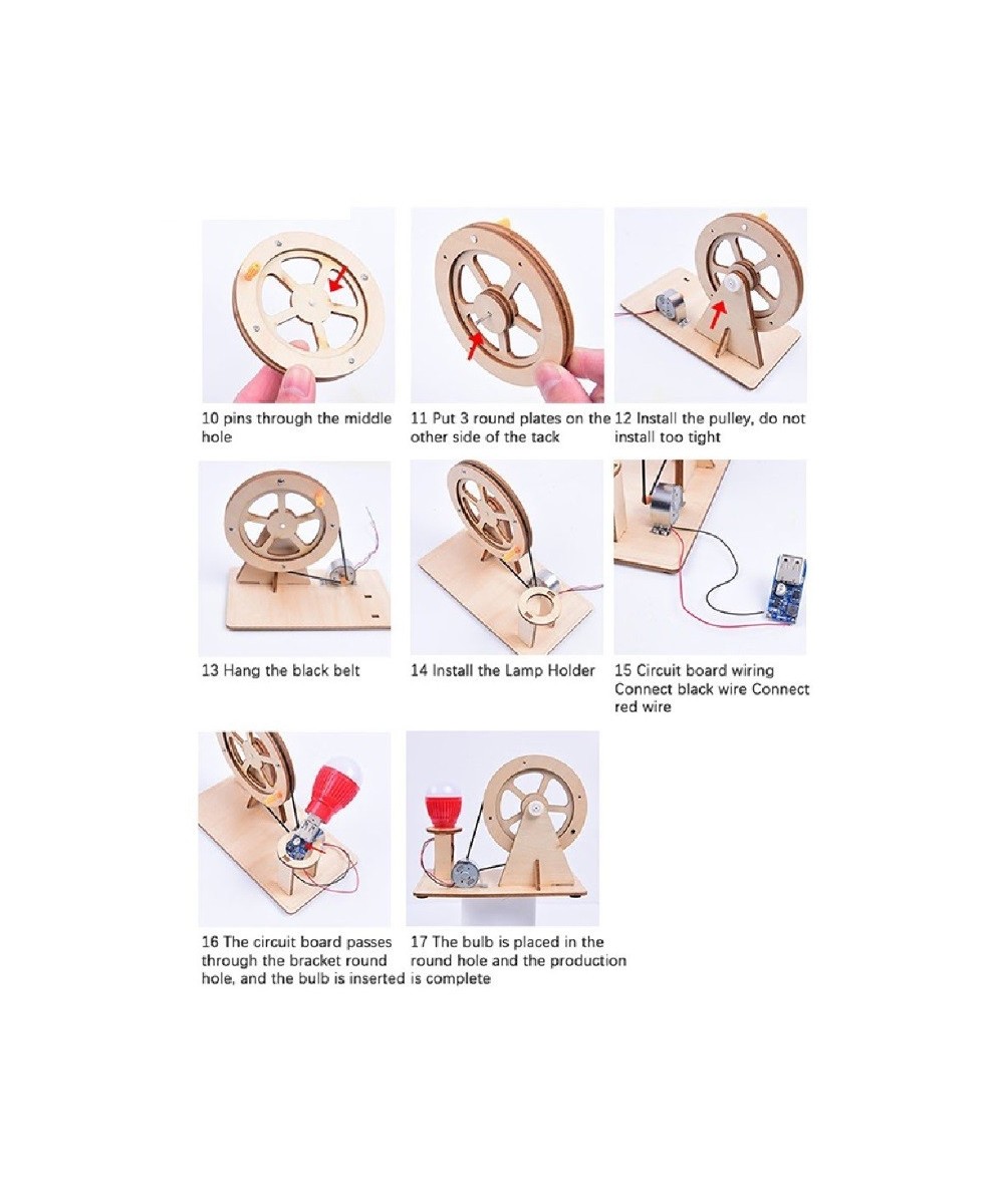 Generador de Energia con Manivela Educativo