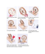 Generador de Energia con Manivela Educativo