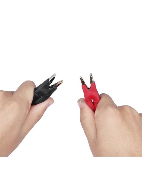 Cables de Prueba para Multimetro Banana-Lagartija 4mm