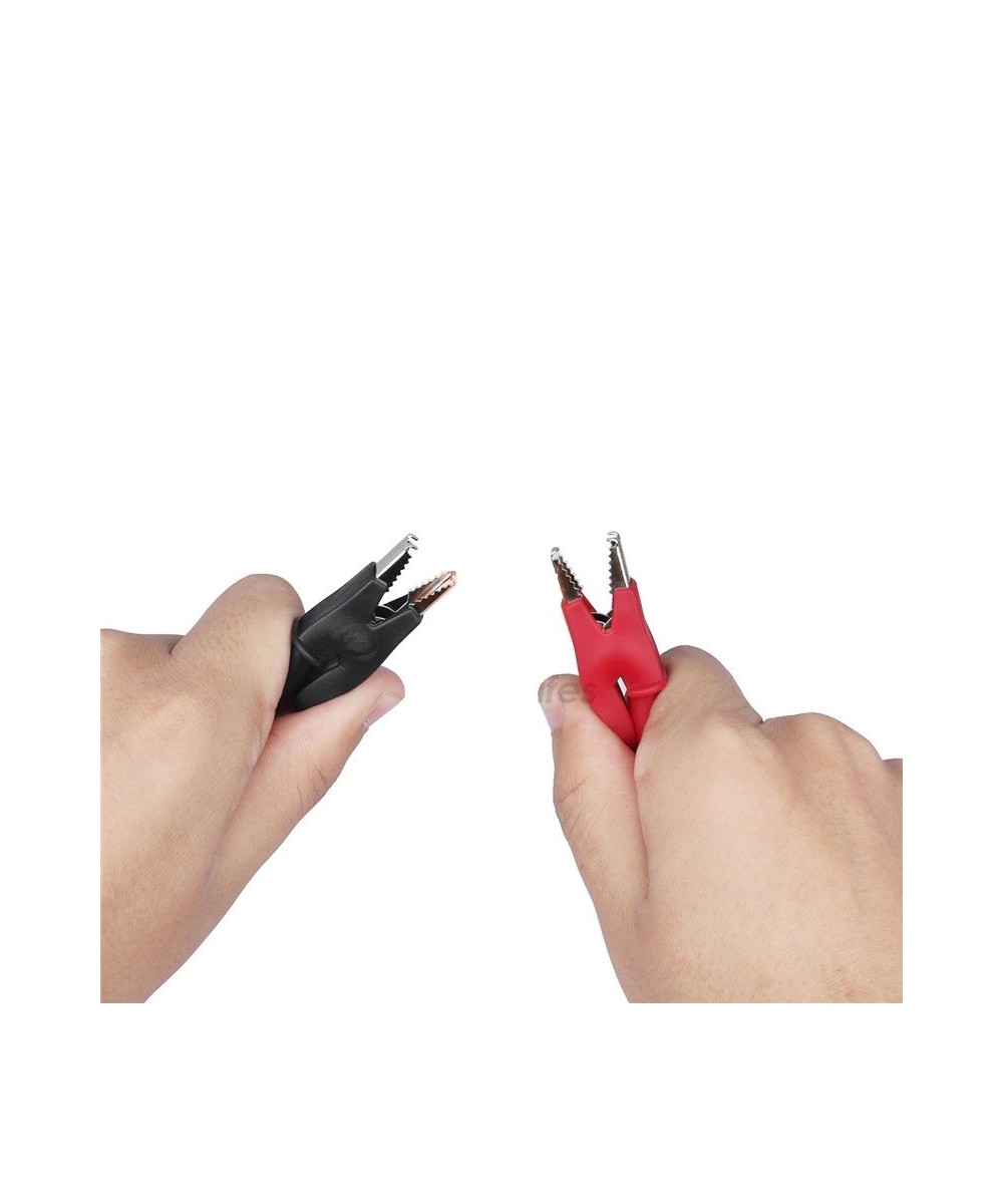 Cables de Prueba para Multimetro Banana-Lagartija 4mm