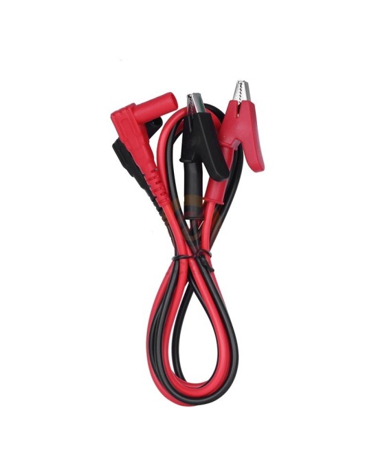 Cables de Prueba para Multimetro Banana-Lagartija 4mm