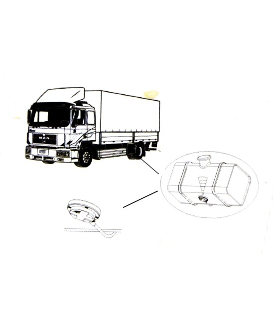 Sensor Ultrasonico de combustible para Vehiculo U02 RS485