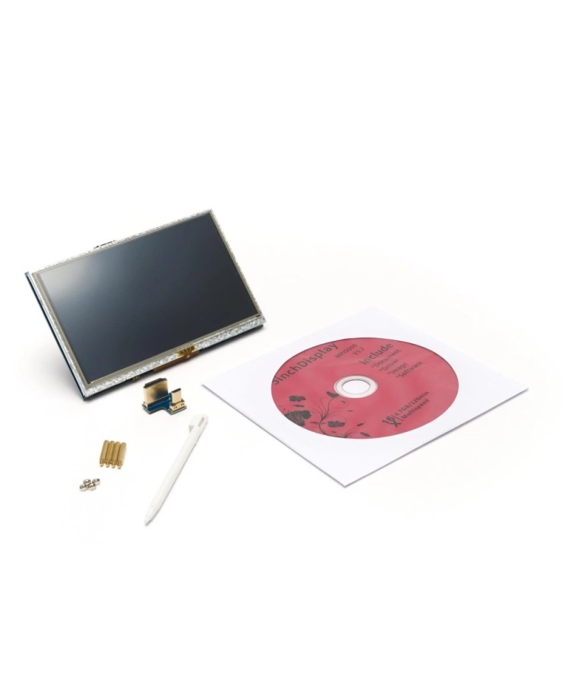 Pantalla Tactil LCD HDMI 5" para Raspberry Pi4