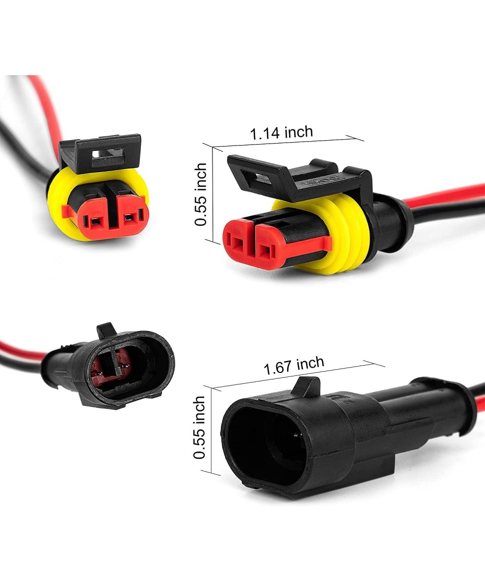 Conector Impermeable Hembra-Macho 2 / 3 /4 Pines