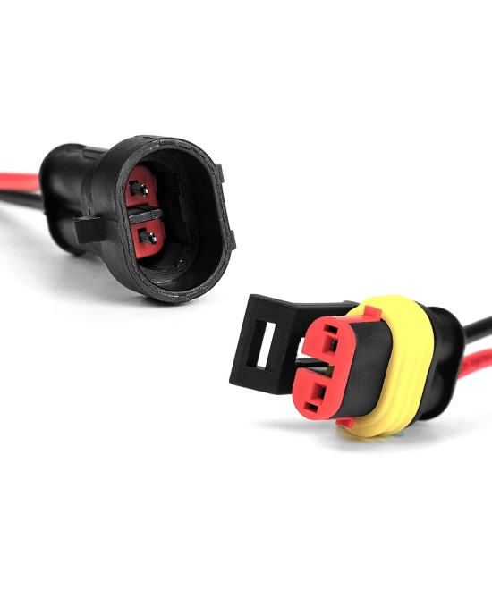 Conector Impermeable Hembra-Macho 2 / 3 /4 Pines