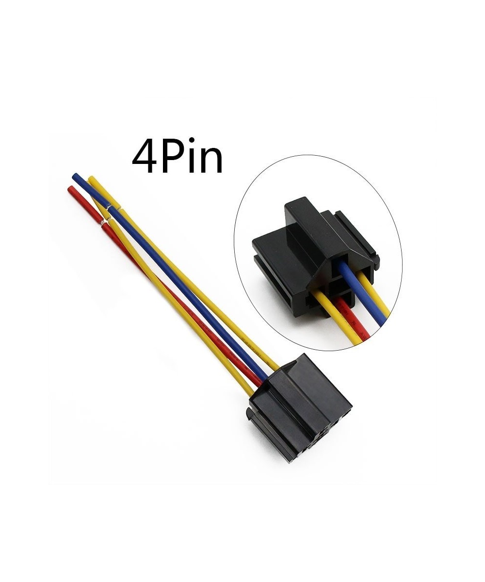 Rele 24V 40A con Zocalo 4 o 5 Pines